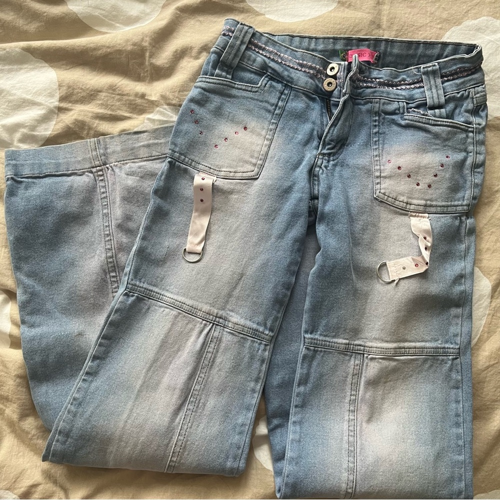 Y2k Basic XXI flare leg low rise jeans